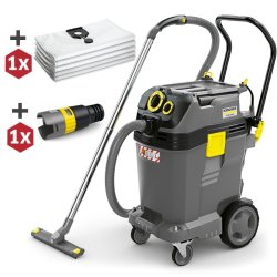 Karcher NT 50/1 Tact Te L (1380 W / 50 l / DN 35) - Profesjonalny odkurzacz + WORKI + ADAPTER