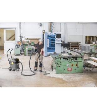 Karcher NT 40/1 Tact Te L (1380 W / 40 l / DN 35) - Profesjonalny odkurzacz + WORKI + ADAPTER
