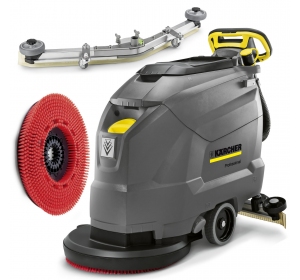 KARCHER BD 50/50 C Bp Classic (2040 m²/h / 2,3 l/min / 50 l) Profesjonalna szorowarka, automat szorujący + CHEMIA RM 756