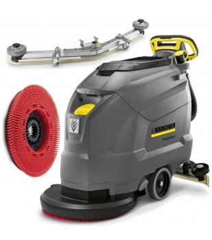 KARCHER BD 50/50 C Bp Classic (2040 m²/h / 2,3 l/min / 50 l) Profesjonalna szorowarka, automat szorujący + CHEMIA RM 756