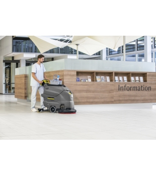 KARCHER BD 50/50 C Bp Classic (2040 m²/h / 2,3 l/min / 50 l) Profesjonalna szorowarka, automat szorujący + CHEMIA RM 756