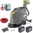 BD 43/25 C Bp szorowarka Karcher + 2x Akumulator SIAP + Prostownik