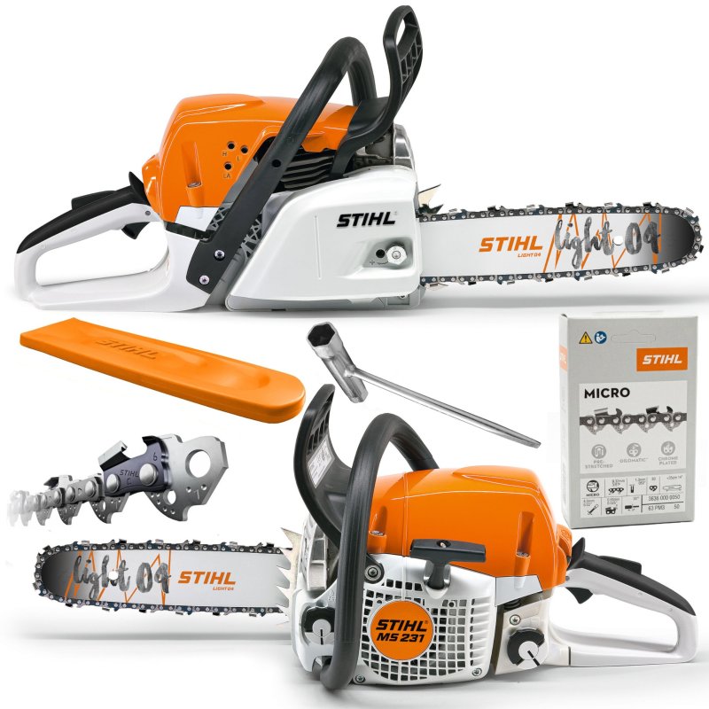 STIHL MS 231 (2,7 KM silnik 2-MIX, prowadnica 35 cm) pilarka spalinowa