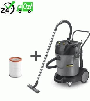 NT 70/2 dwuturbinowy odkurzacz profesjonalny Karcher + Filtr