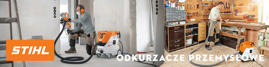 Odkurzacze przemysłowe