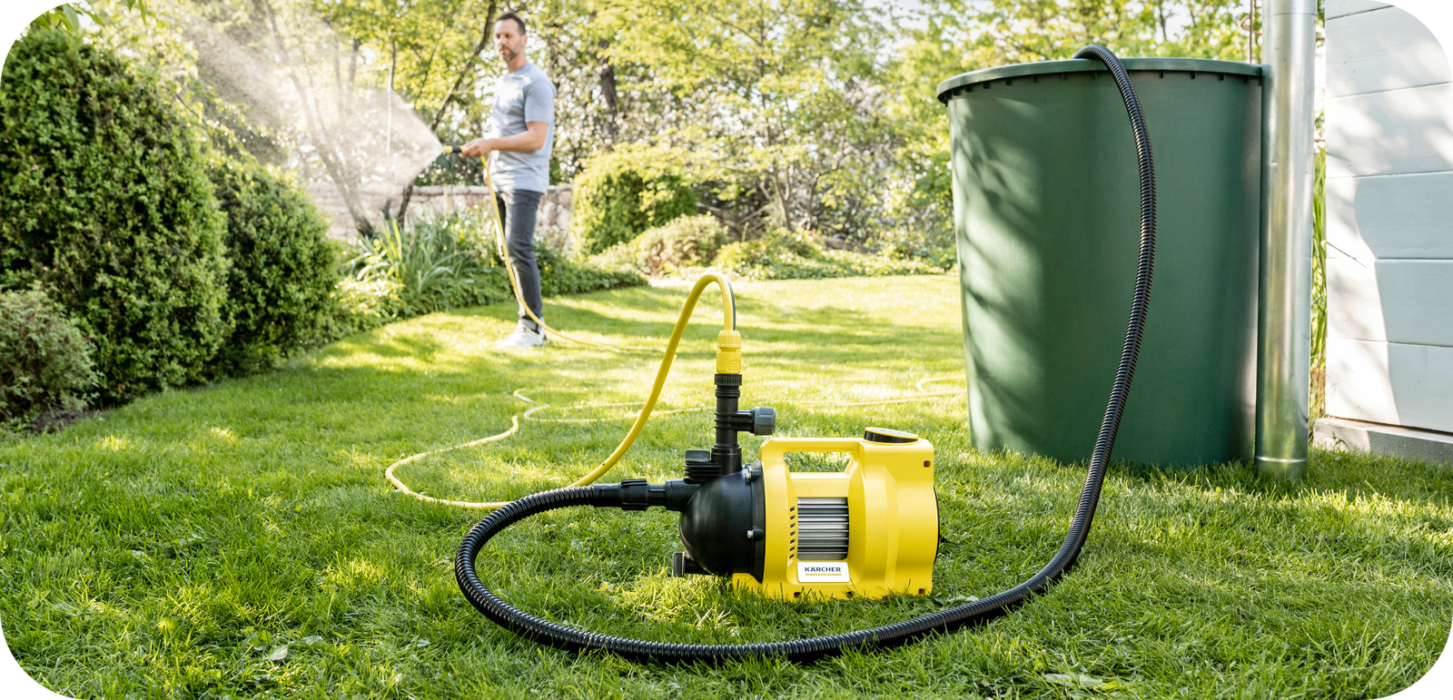 Trwałe elementy wykonania Karcher BP 5.000 Garden