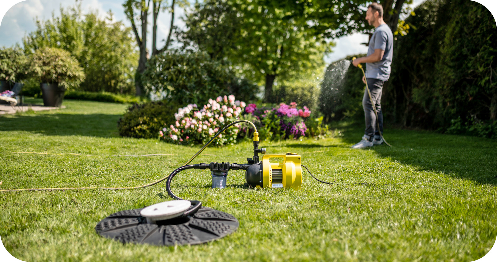 Wydajny sprzęt w ogrodzie - Karcher BP 6.000 Garden