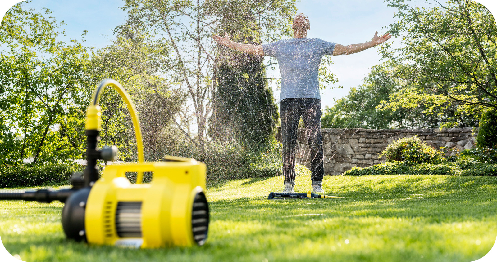 Duża moc i wydajność Karcher BP 6.000 Garden