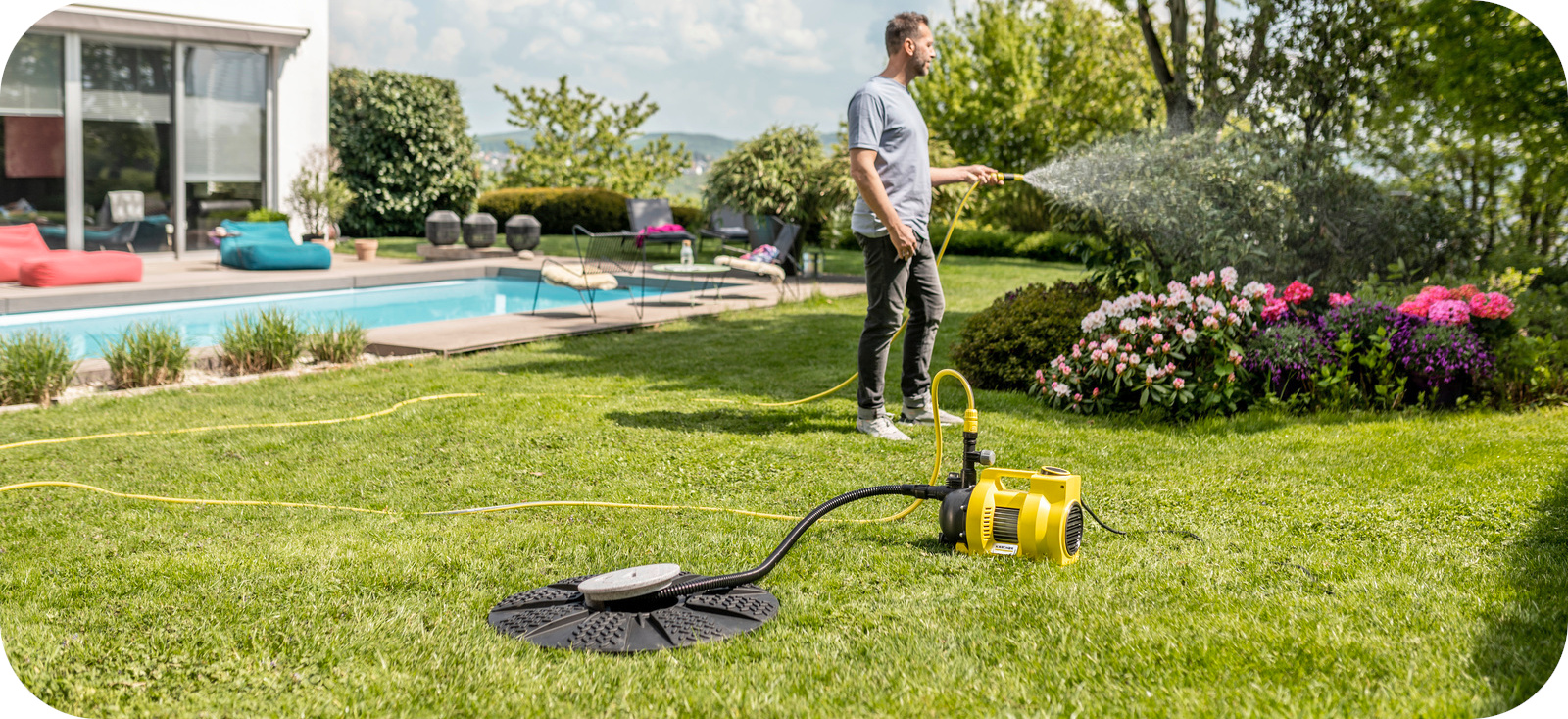 Łatwość uruchamiania i programowania - Karcher BP 6.000 Garden