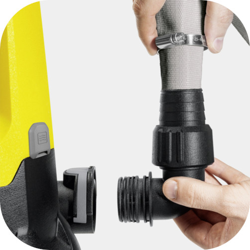 Quick Connect technologia łatwego montażu Karcher