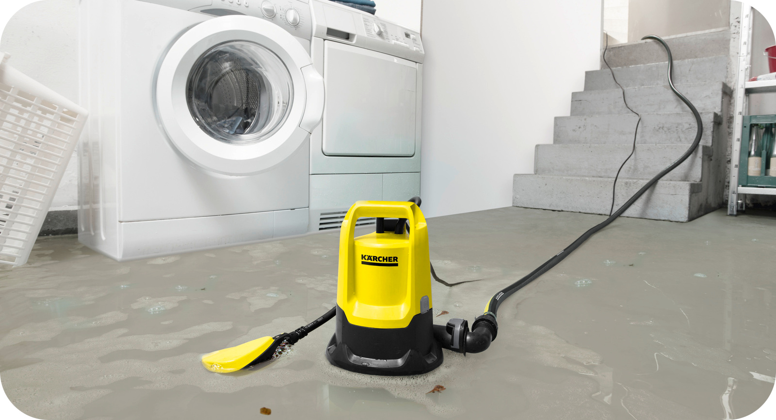 Automatyczna praca urządzenia Karcher SP 16.000 Dual