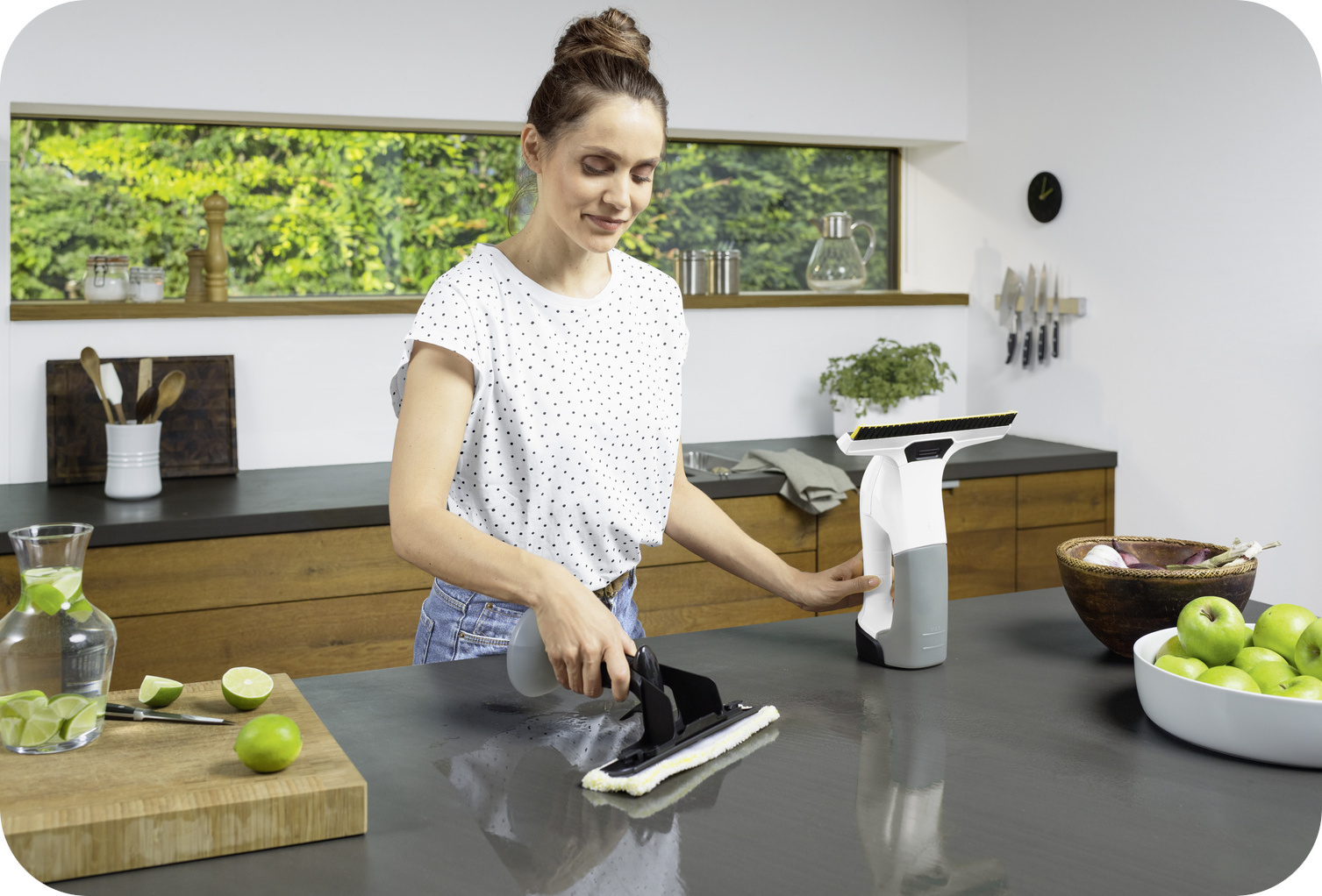 Bogate wyposażenie myjki WV 6 Plus Karcher