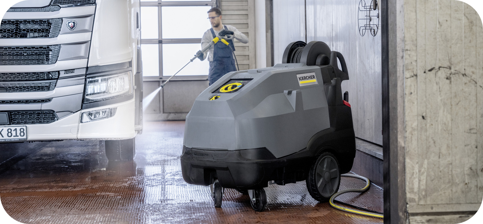 Bezpieczne użytkowanie myjki Karcher HDS 10/21-4 MXA
