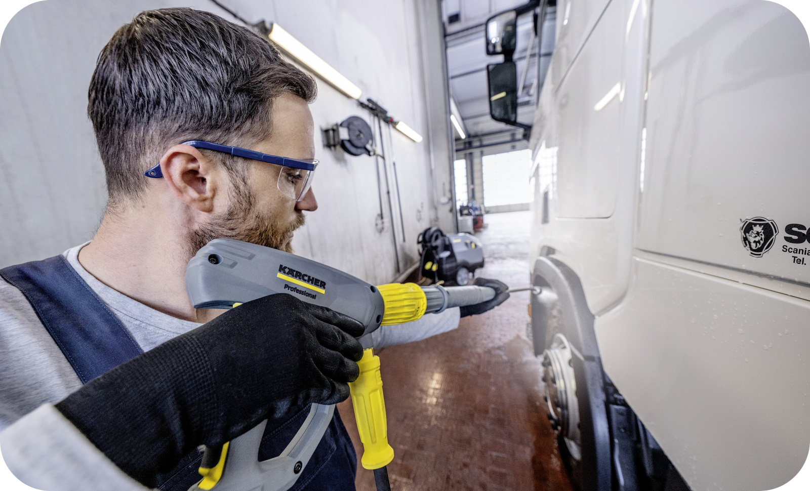 Oszczędna technologia zużycia wody Karcher eco!efficency