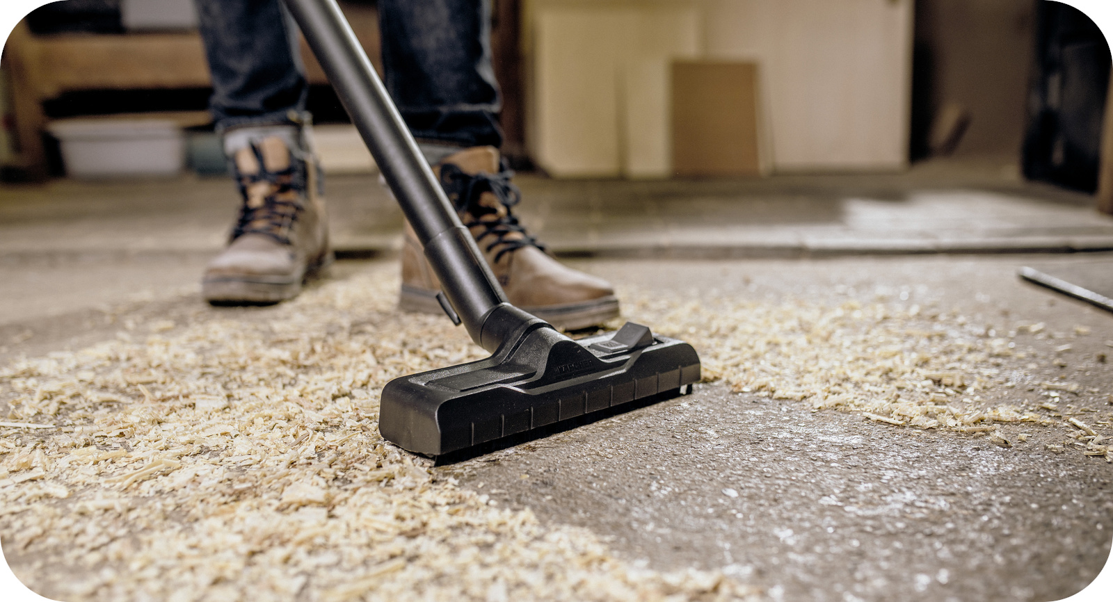 Duża moc odkurzacza Karcher WD 5 P