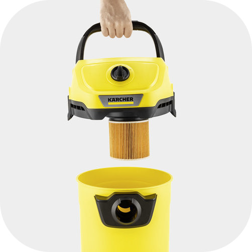 Filtr kartridżowy w Karcher WD 3