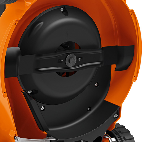 Stihl RM 655 VS - mocna kosiarka spalinowa z napędem i funkcją 3 w 1, moc 3,5 KM