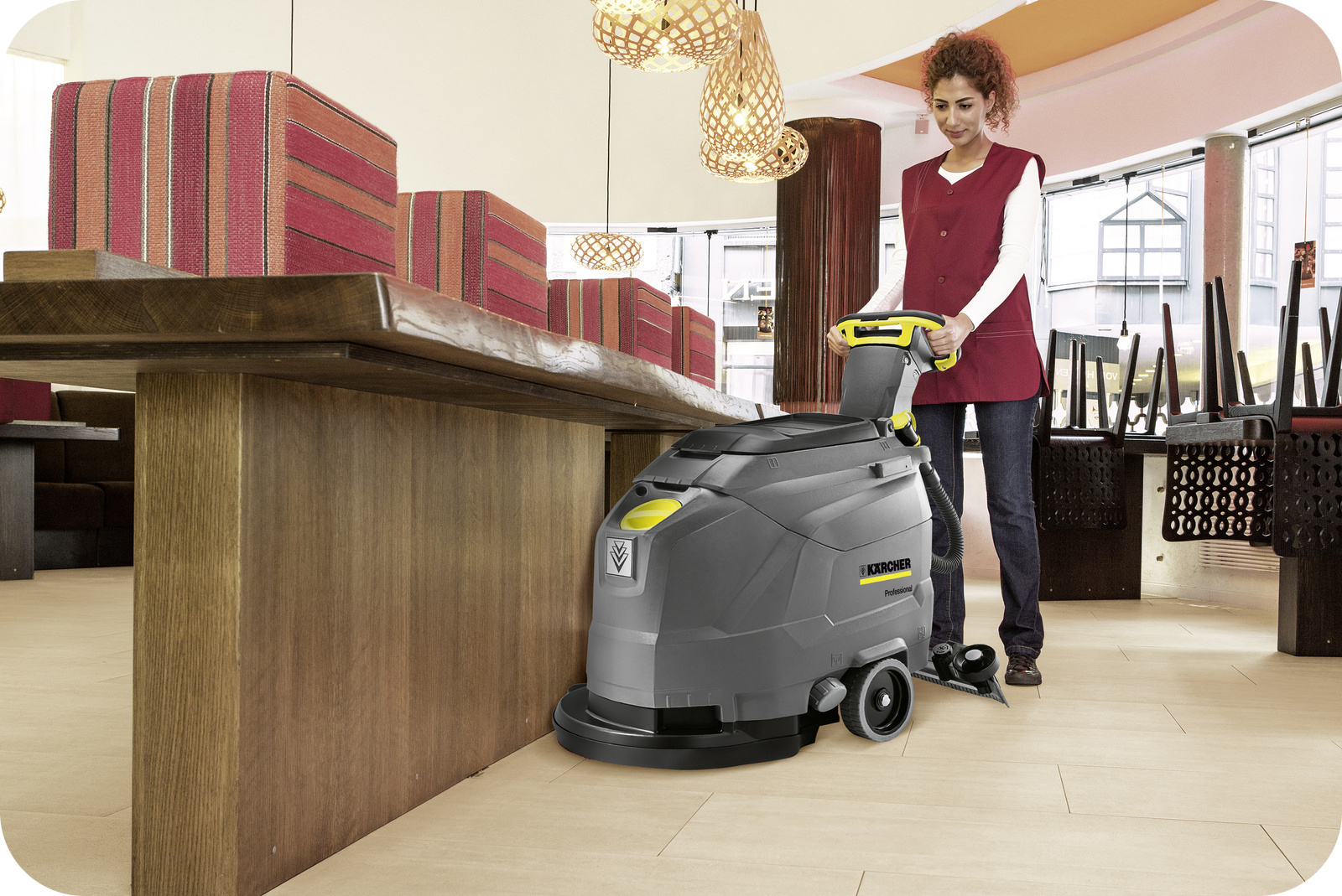 Karcher BD 43/25 C Bp w restauracji