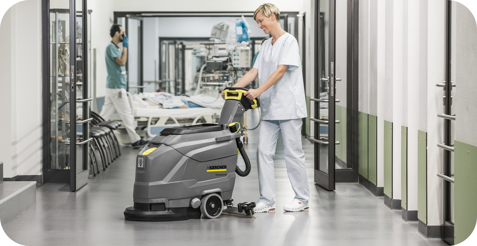 Karcher BD 43/35 C Ep w szpitalu