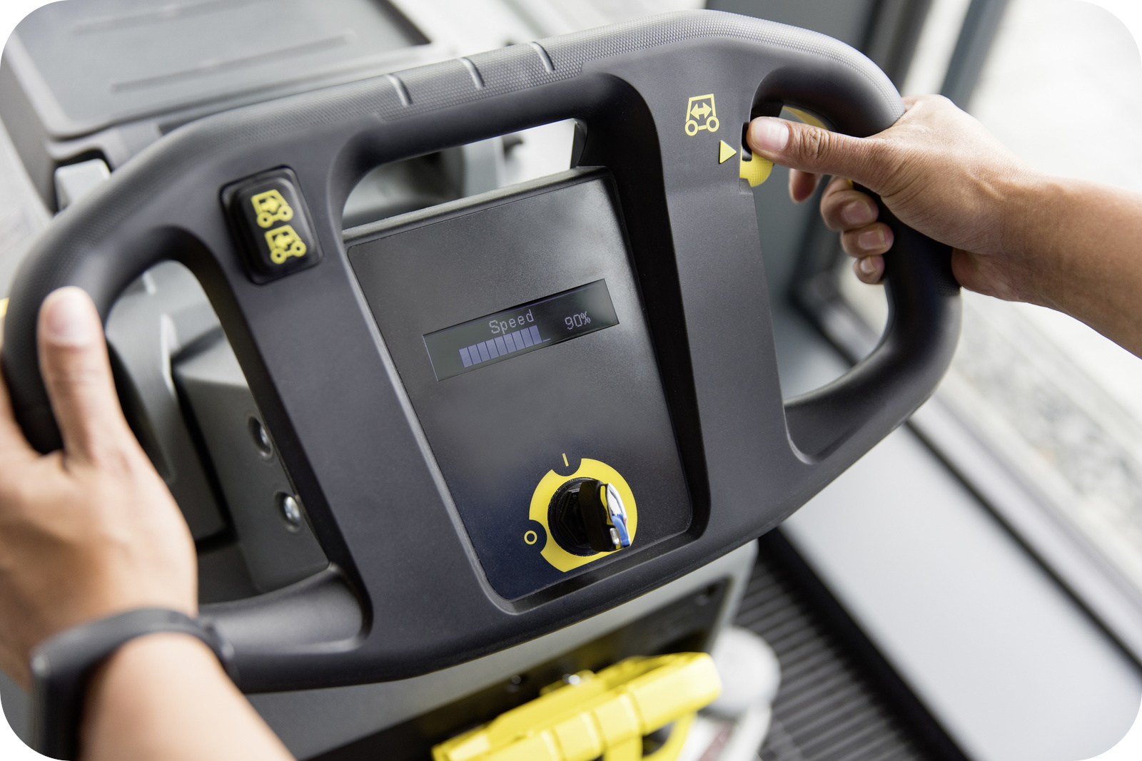 Łatwa obsługa szorowarki Karcher BD 50/55 W Classic Bp