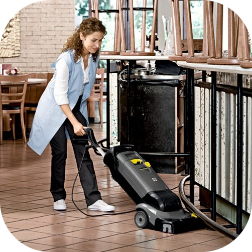 Profesjonalna szorowarka BR 30/4 C firmy Karcher: Suche od razu