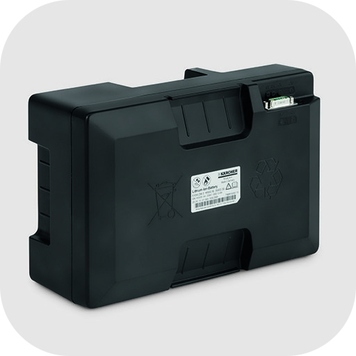 Profesjonalna szorowarka akumulatorowa BR 35/12 C Bp Pack firmy Karcher: Akumulator litowo-jonowy