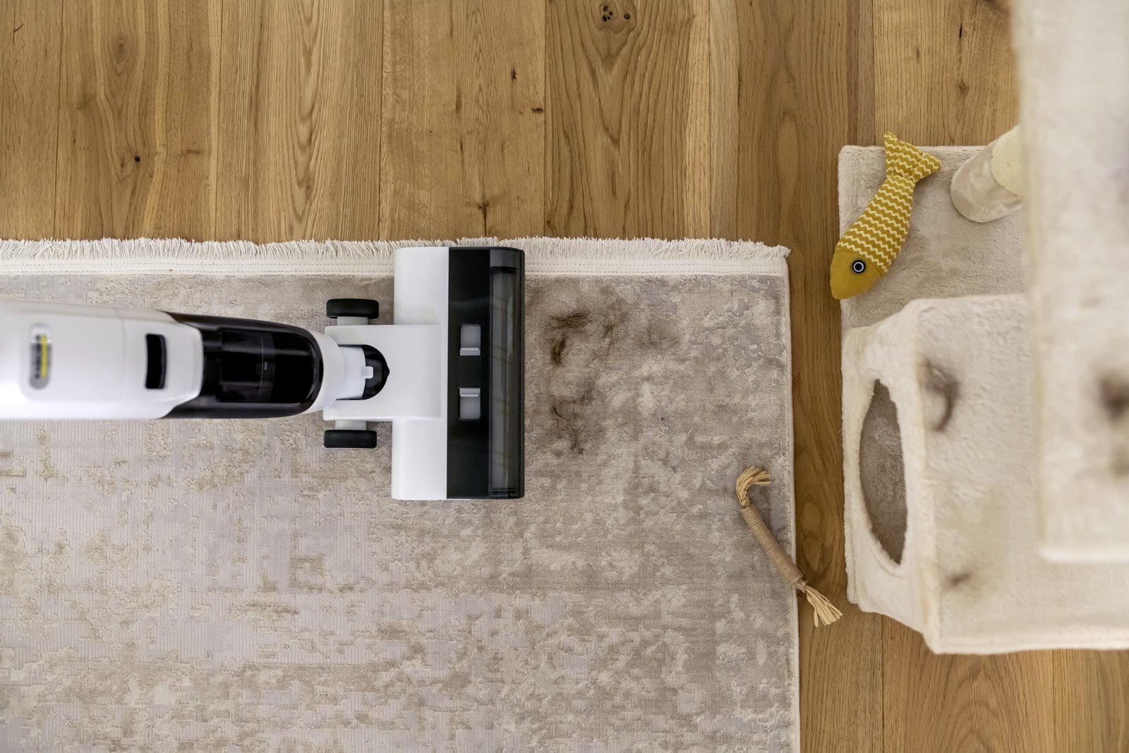 Wygodne manewrowanie mopem Karcher FCV 2